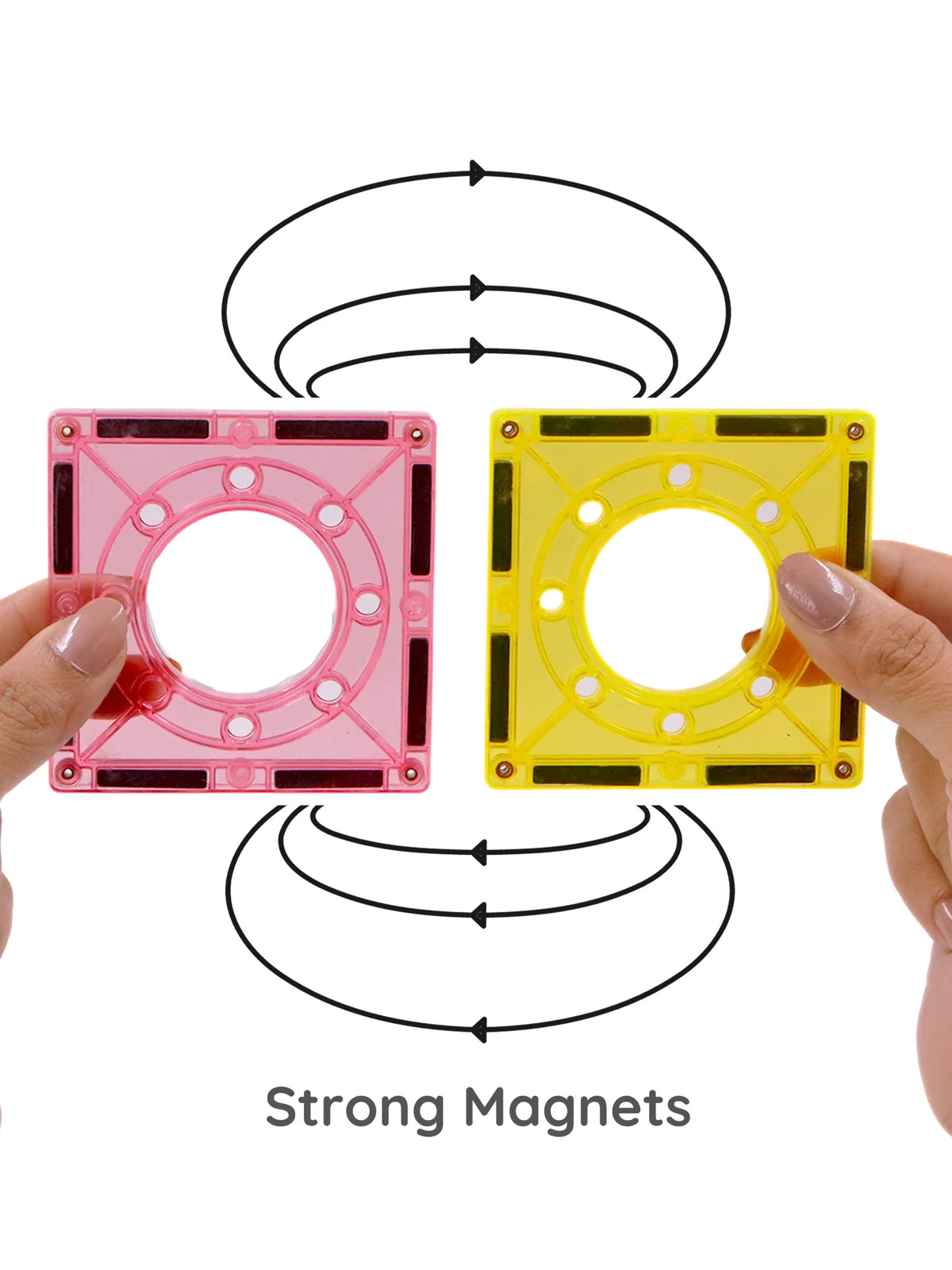 Run Magnetic Tiles - 25 Piece Construction Set
