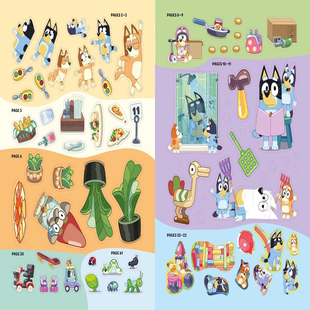 Bluey: Super Stickers Activity Book