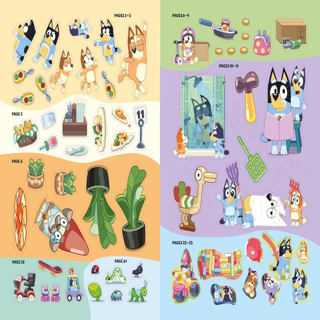 Bluey: Super Stickers Activity Book