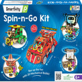 Smartivity 20 in 1 Spin-n-Go Kit for Kids Age 6+ I Build a Moving Robot, CAR, Airplane & More