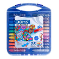 Doms Oil Pastels 25 Shades | Hard Plastic Case