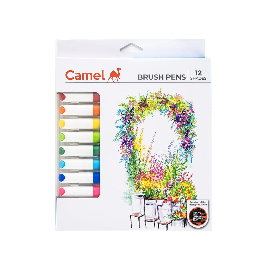 Camel Brush Pen | 12 Shades