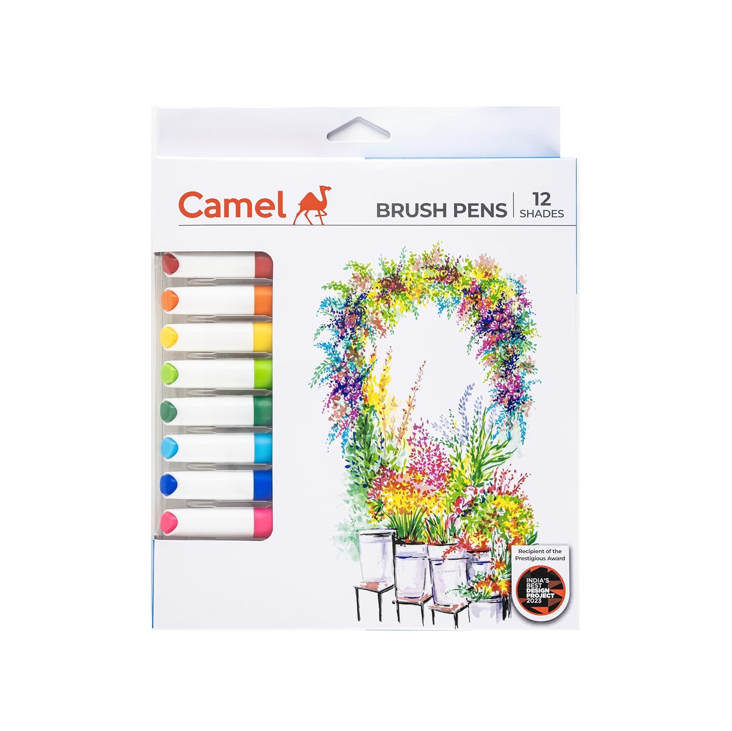 Camel Brush Pen | 12 Shades
