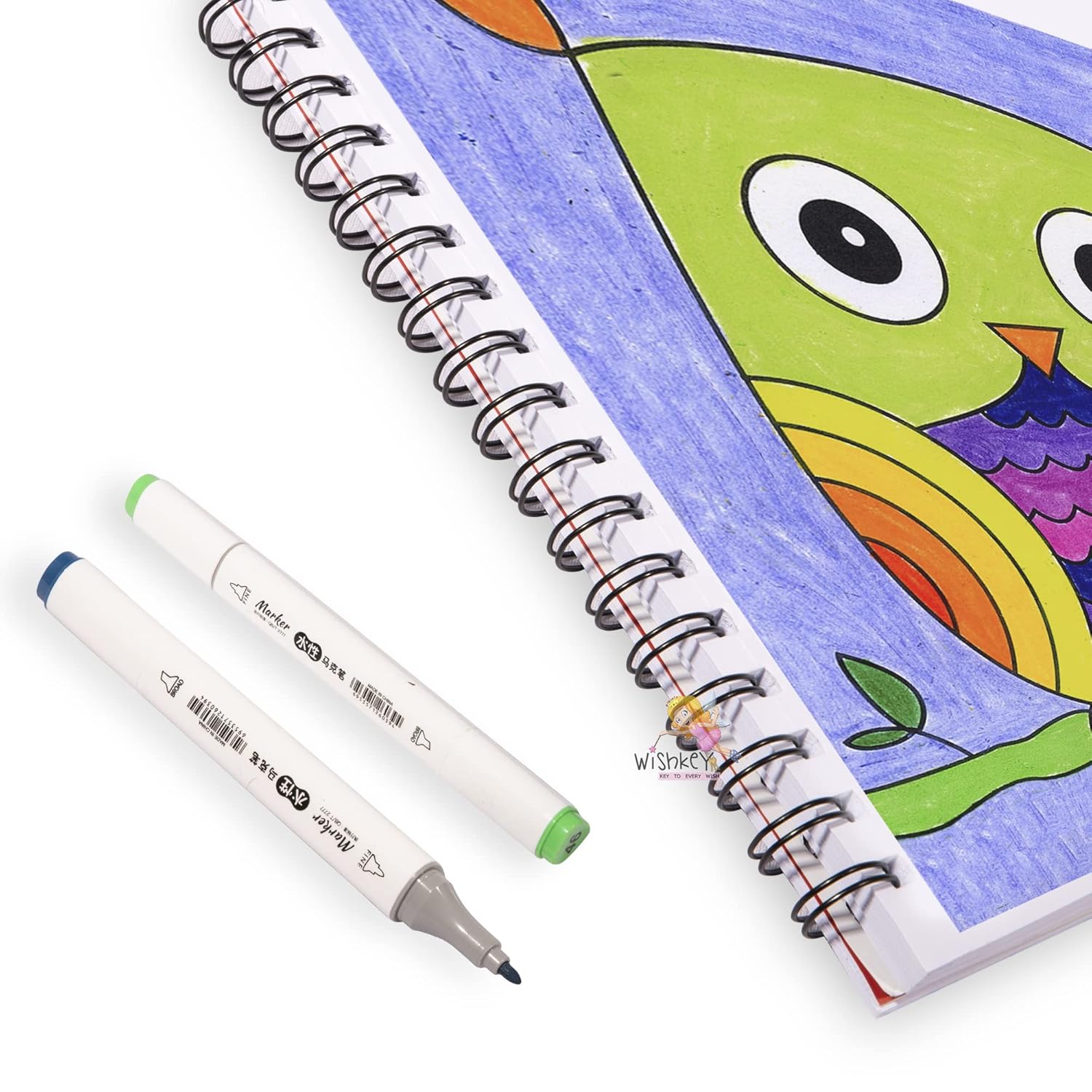Dual Tip Art Marker Pens | 24 Shades