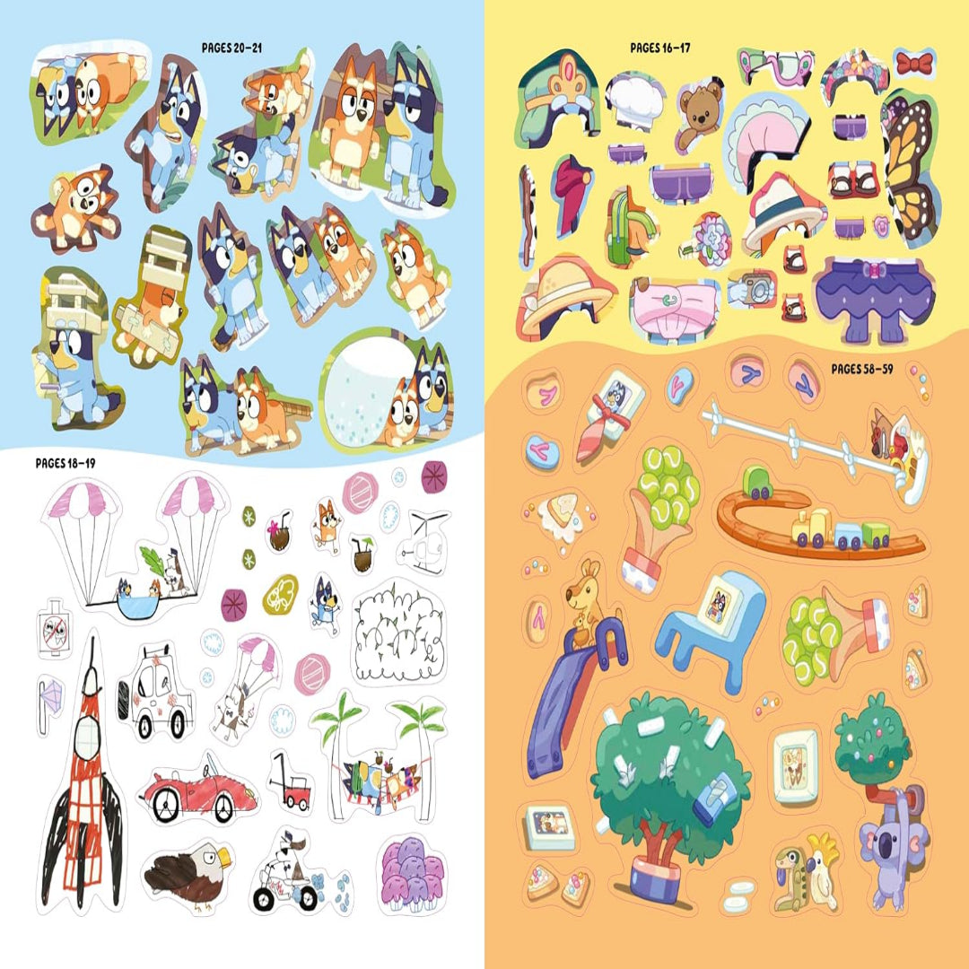 Bluey: Super Stickers Activity Book