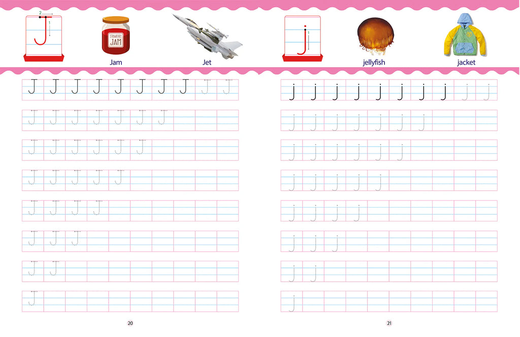 Trace & Write - Capital & Small Letters ABC