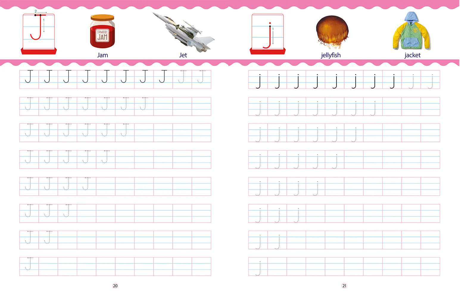 Trace & Write - Capital & Small Letters ABC