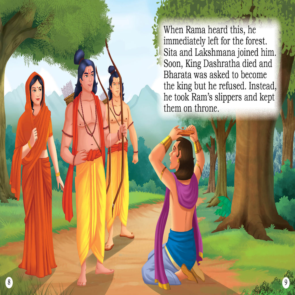 Story Books for Kids (Set of 5 Books) - Mahabharata, Krishna, Hanuman, Ganesha, Ramayana