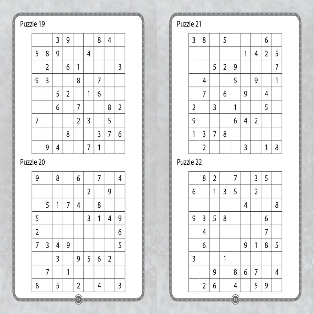 Sudoku Puzzles - Book 1