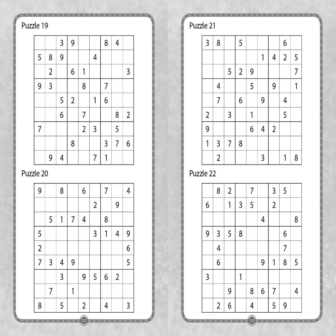Sudoku Puzzles - Book 1