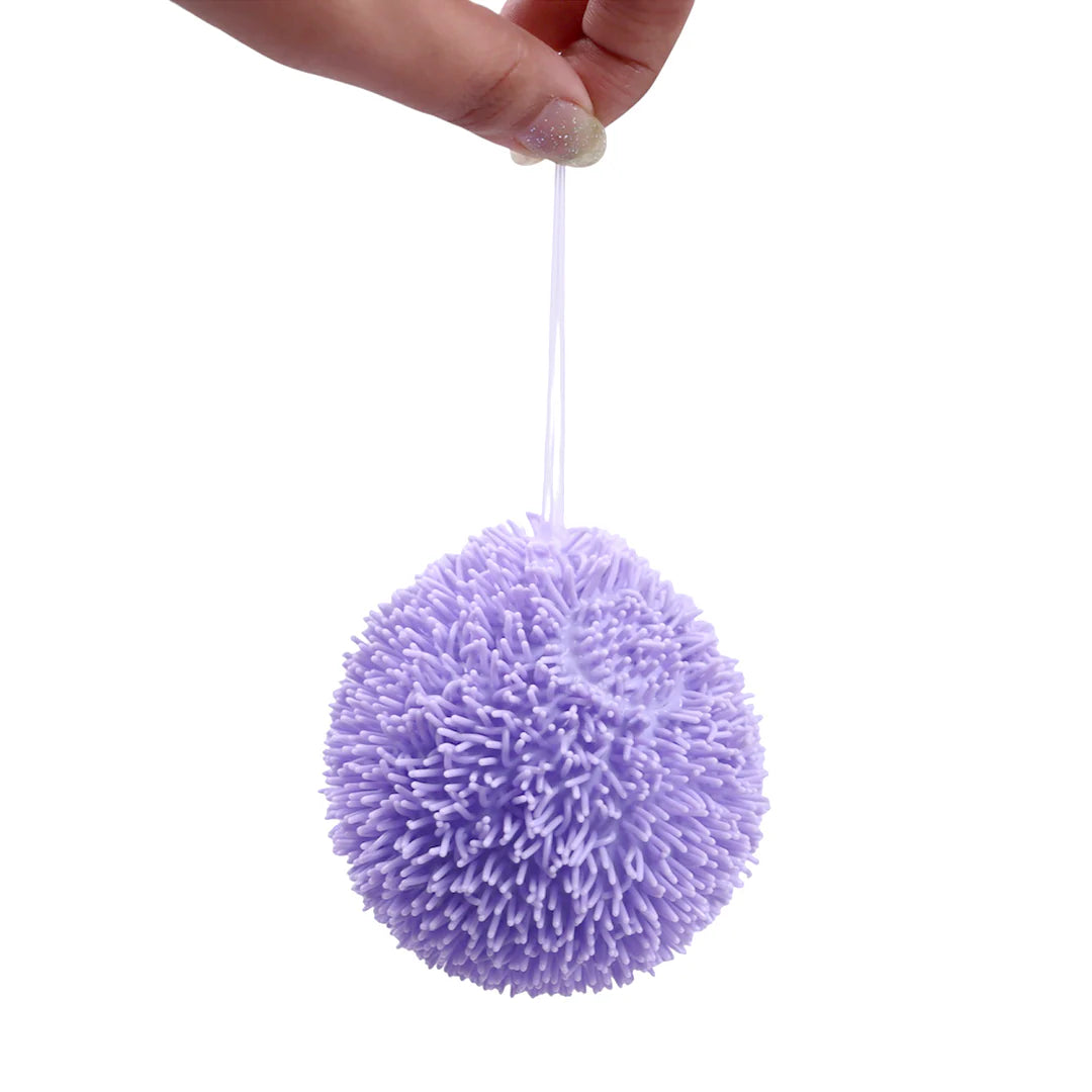Scoobies Foamazing Balls – 3 Squishy + 1 Fuzzy Spiky Sensory Ball (Set of 4) Soft, Squishy, Non-Toxic Fidget & Stress Relief Toy for Kids 3+