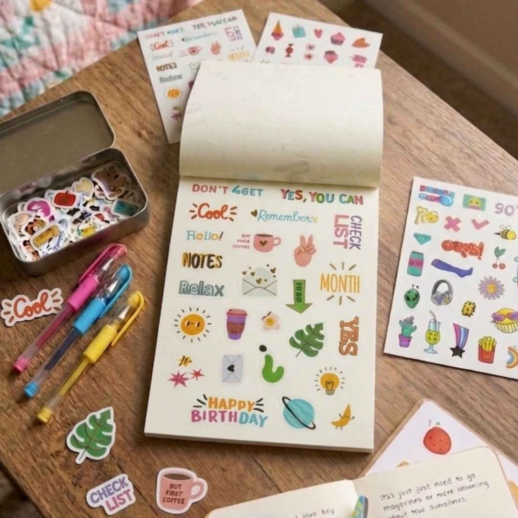 Fun with Stickers (300+ Foil Stickers)