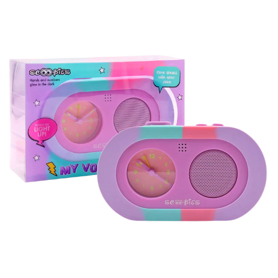 Scoobies Voice Alarm Clock: For Little Pink Lovers