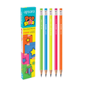 Apsara Popstar Pencils | Round Shape Body for Strong Grip | Pack of 10 pencils