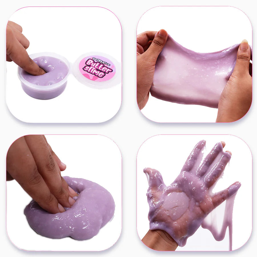 Uni GooGoo Slime Set (Pink) 4 Slimes + 20 Unicorn Dawdlers