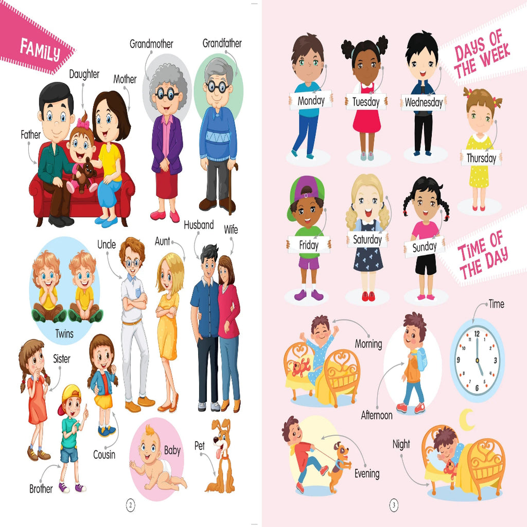 First 1000 Words - Picture Book for Kids