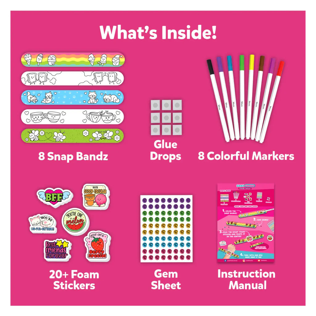 Snap Bandz: Friends Forever | DIY Art & Craft Activity (ages 4-10)