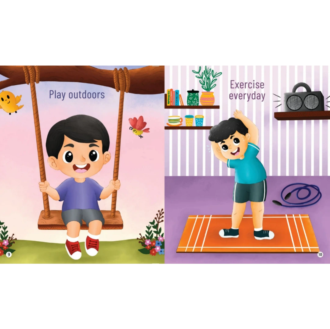 Good Habits for Kids - Illustrated Board Book for Children