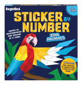 Sticker by Number: Zoo Animals