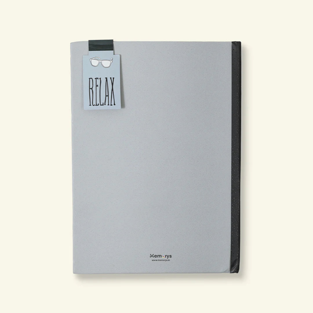 Relax Notebook (With a Magnetic Bookmark)