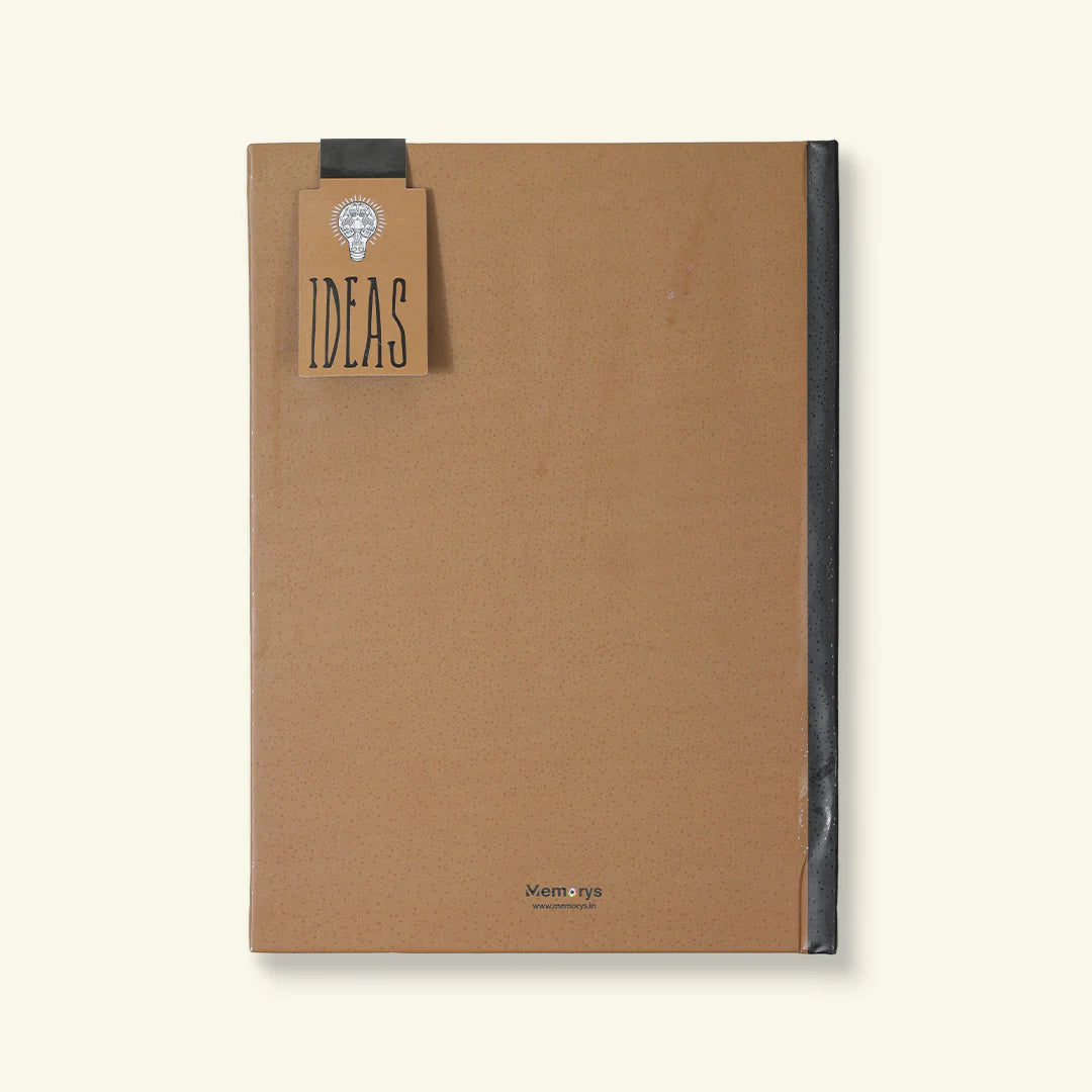 Ideas Notebook (With a Magnetic Bookmark)