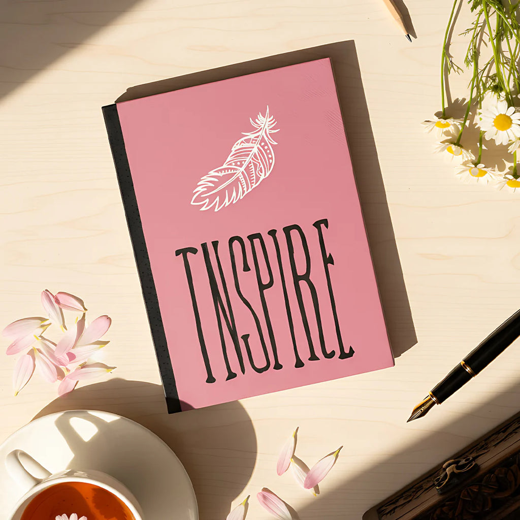 Inspire Notebook (With a Magnetic Bookmark)