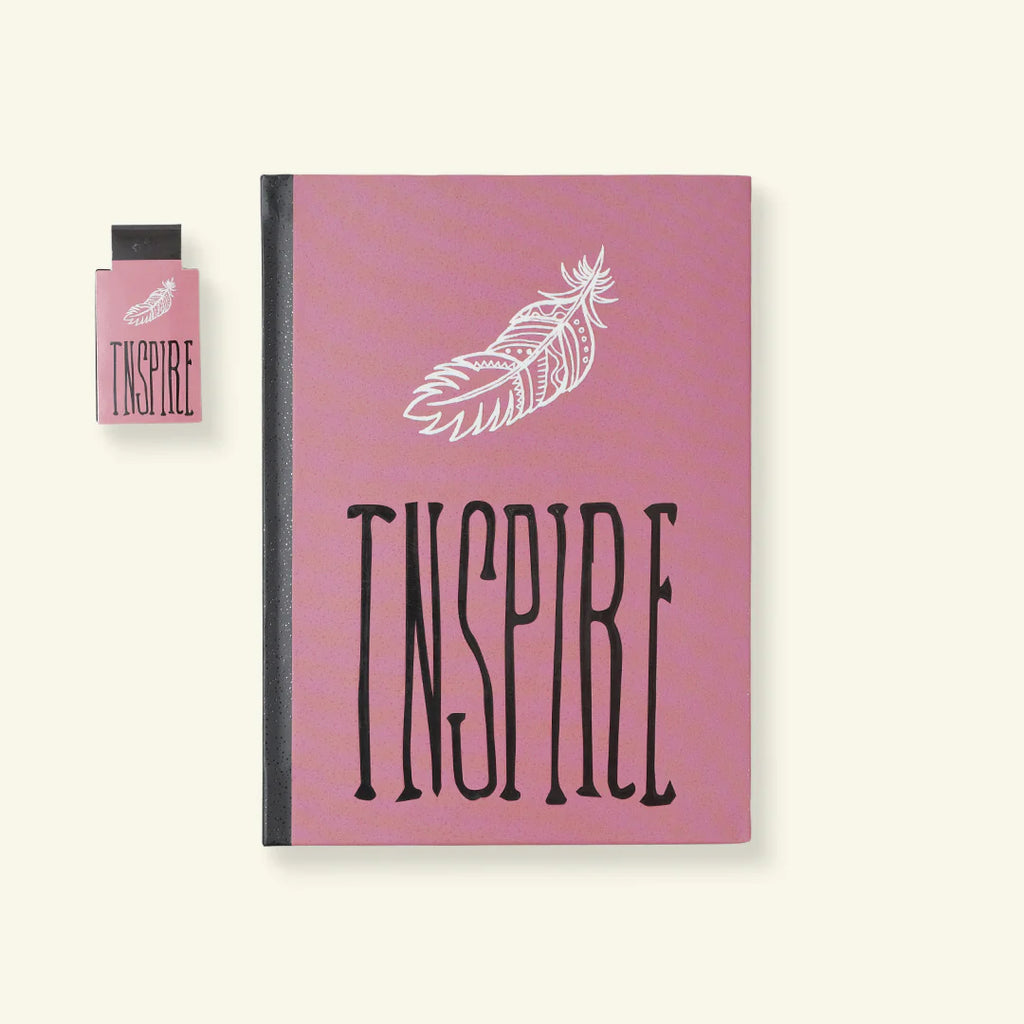 Inspire Notebook (With a Magnetic Bookmark)