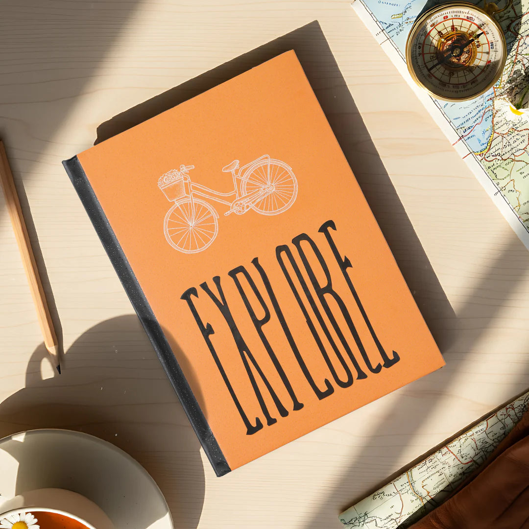 Explore Notebook (With a Magnetic Bookmark)