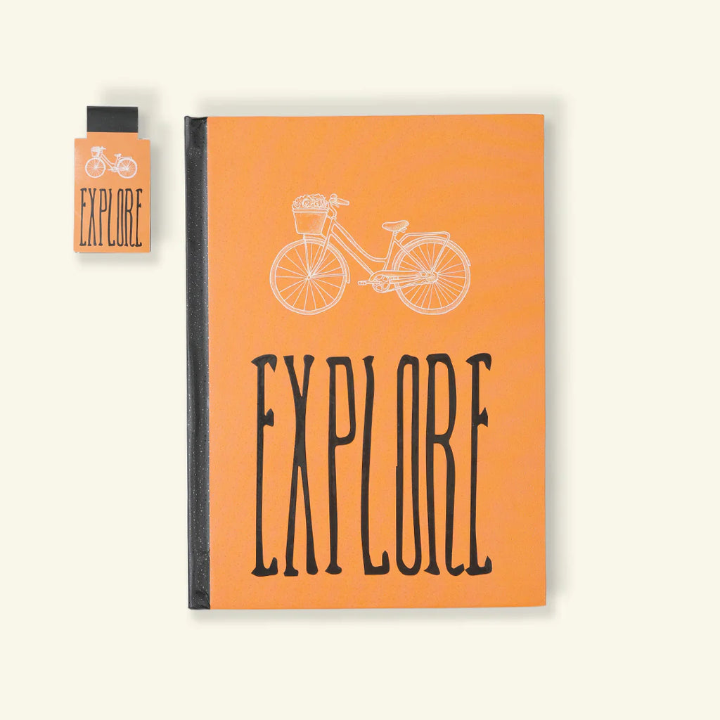 Explore Notebook (With a Magnetic Bookmark)