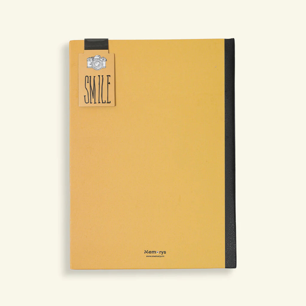 Smile Notebook (With a Magnetic Bookmark)