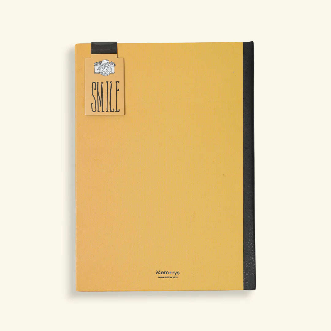 Smile Notebook (With a Magnetic Bookmark)