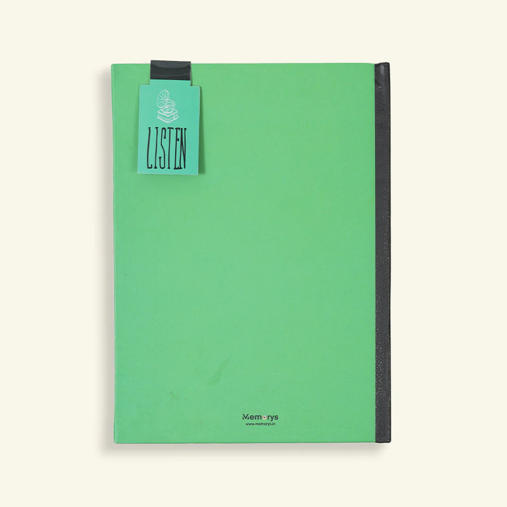 Listen Notebook (With a Magnetic Bookmark)