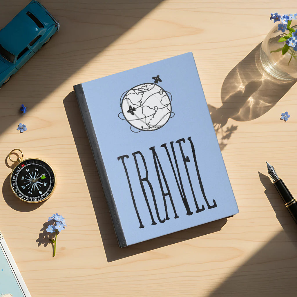 Travel Notebook (With a Magnetic Bookmark)