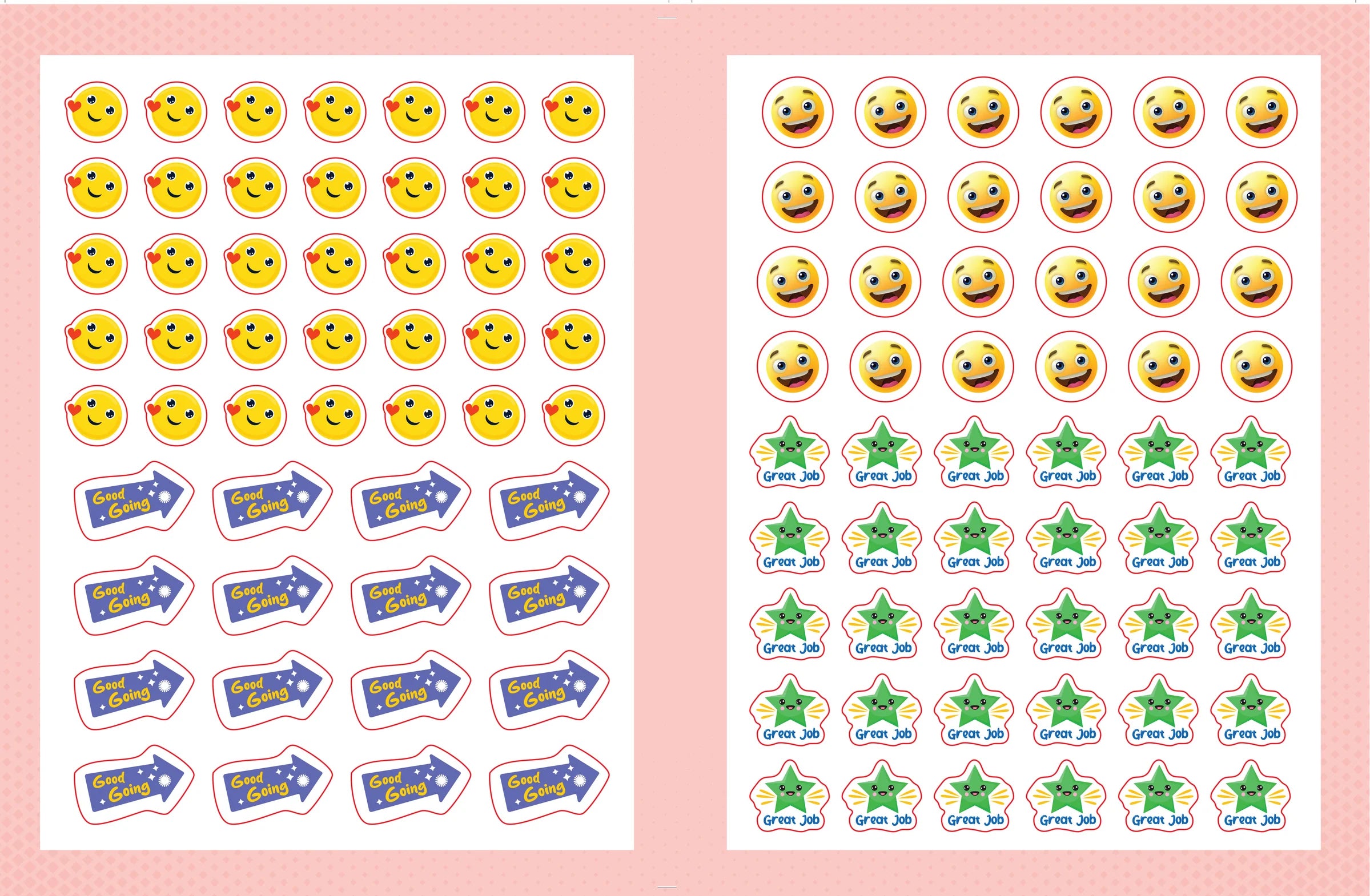 Reward Stickers - Stickers for Teachers and Parents