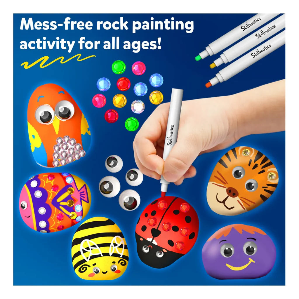 Rock Painting Kit | No Mess Art & Craft Activity (ages 4-12)