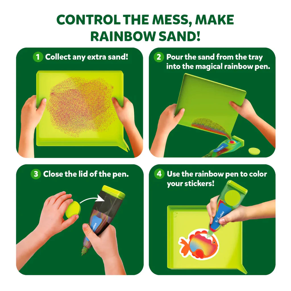 Sand-Tastic Art: Amazing Animals | Controlled-Mess Sand Art (ages 4-10)