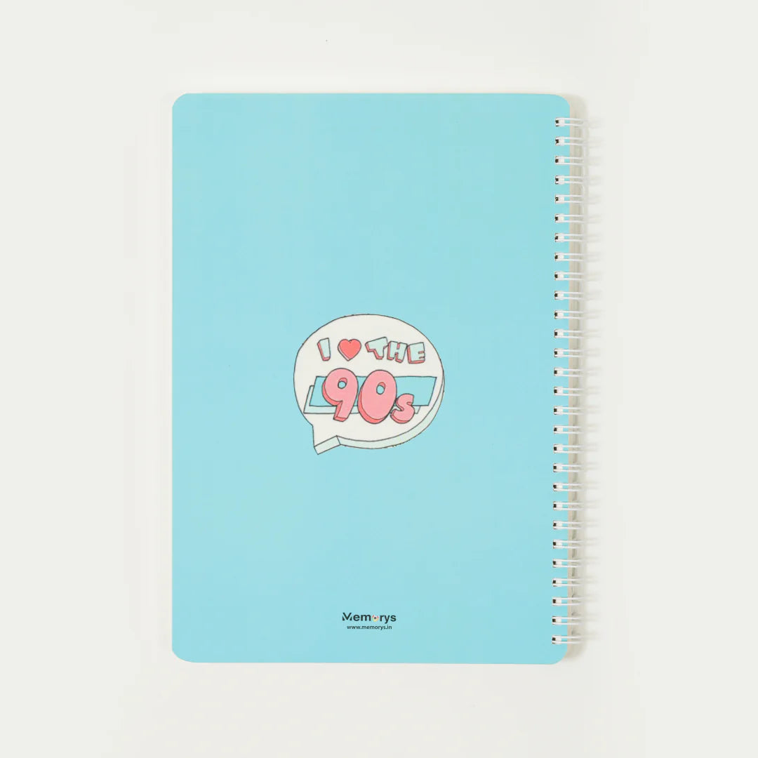 I Love 90's Softbound Wiro B5 Notebook