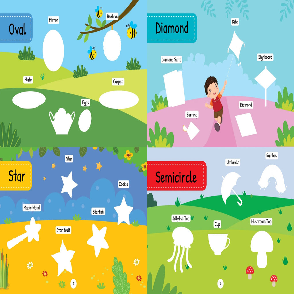 Shapes and Colours - My First Sticker Book