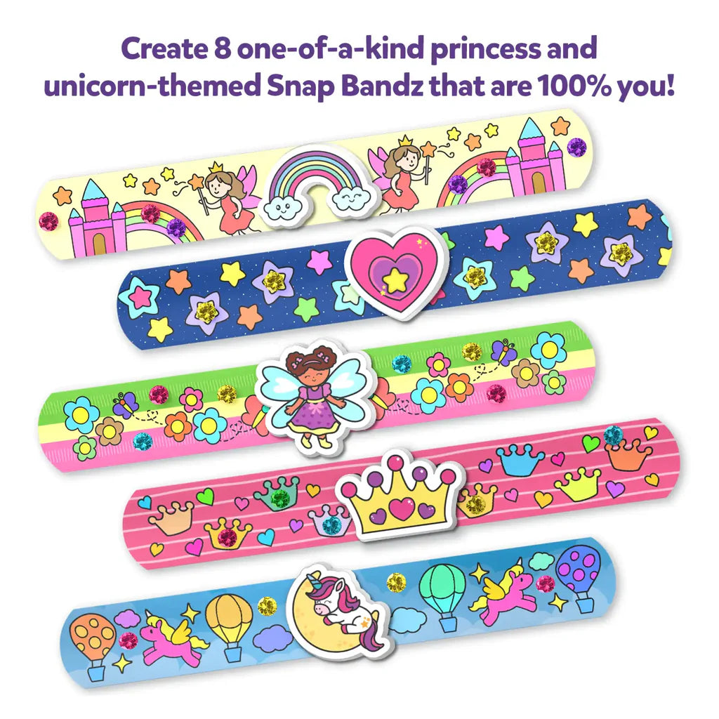Snap Bandz: Unicorns & Princesses | DIY Art & Craft Activity (ages 4-10)