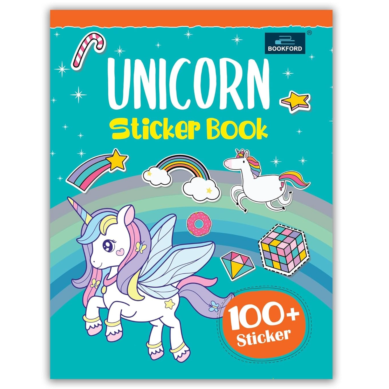 Unicorn Sticker Book for kids and children - Fun and Engaging Sticker Activities