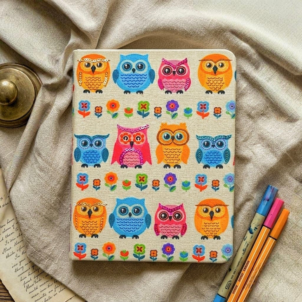 A5 Threaded Thoughts Series - Lovely Owls