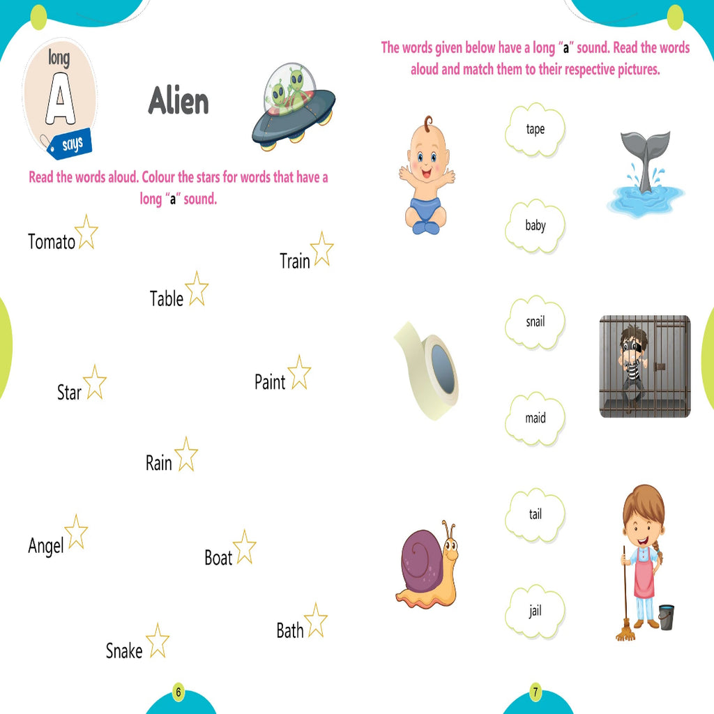 Phonics Reader - Short and Long Vowel Sounds
