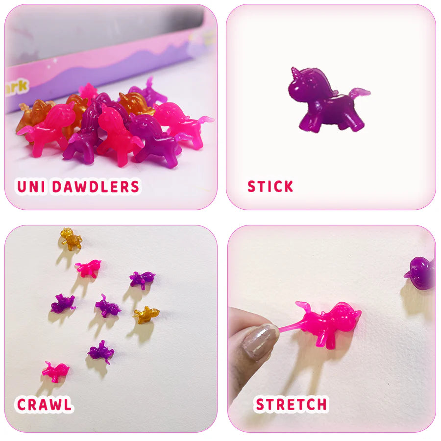 Uni GooGoo Slime Set (Pink) 4 Slimes + 20 Unicorn Dawdlers