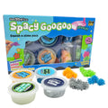 Spacy GooGoo Slime Set ( Blue) 4 Slime with 20 Spooky Wall Crawlers |Sensory Play Toy for Kids (3+ Years)